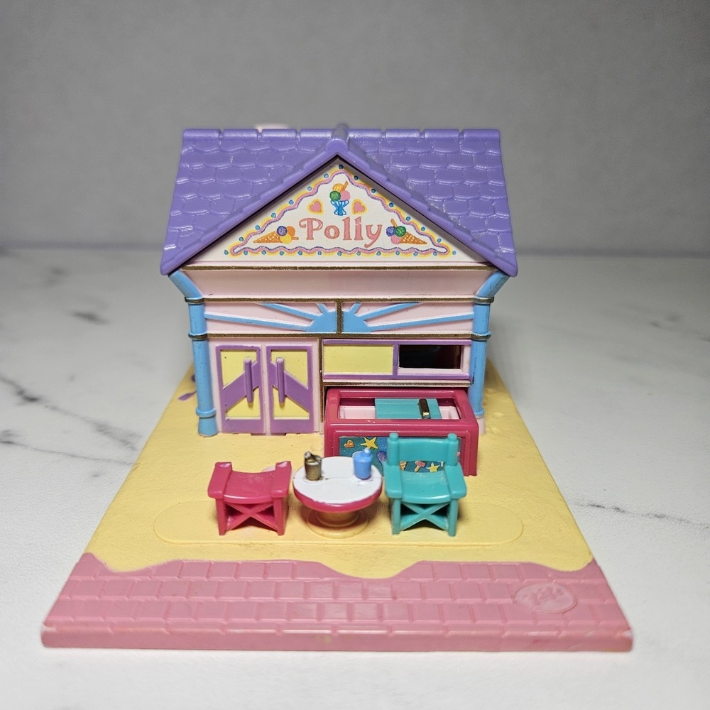 READ/PHOTOS Vintage Polly Pocket Beach Cafe 1993 ULTTA RARE VARIATION As Is